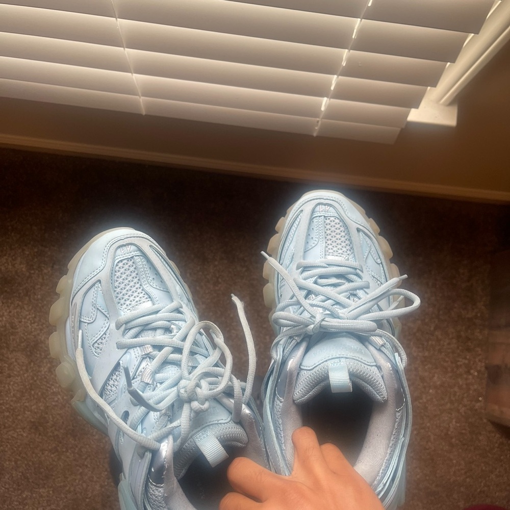 Balenciaga Light Blue Sneakers